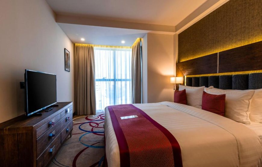 Two-Bedroom Superior Suite with One King Bed and Two Single Beds